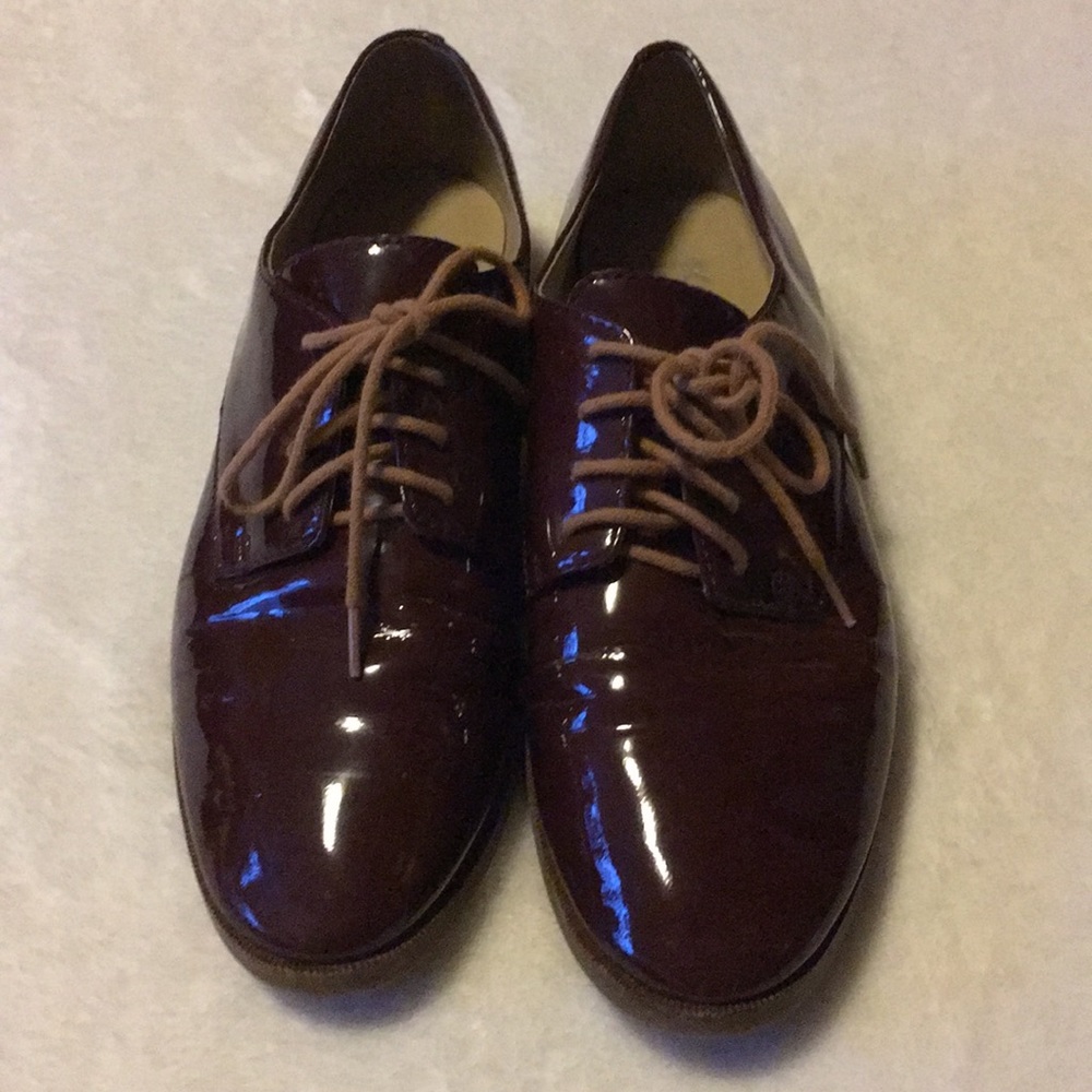 Purple Wine Burgundy Oxford Loafers
